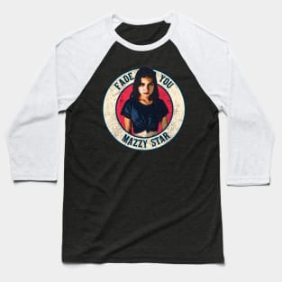 Retro Style Fan Art Design Mazzy Star Baseball T-Shirt